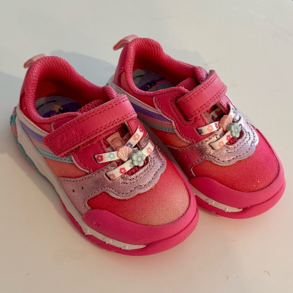 Clarks Toddler Sneakers - size 5